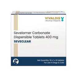 Vivaldis Seveclear 400mg Tablet for Dogs and Cats, 10 Tablets - Animeal