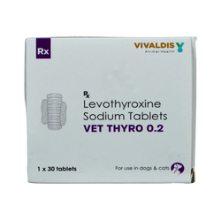 Vivaldis Vet Thyro 0.2mg Tablet, 30 Tablets - Animeal