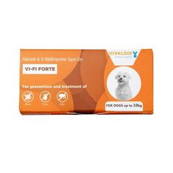 Vivaldis Vi-Fi Forte (0-10kg) Spot-On for Dogs, 0.67ml - Animeal