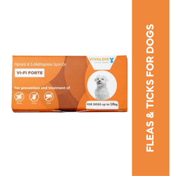 Vivaldis Vi-Fi Forte (0-10kg) Spot-On for Dogs, 0.67ml - Animeal