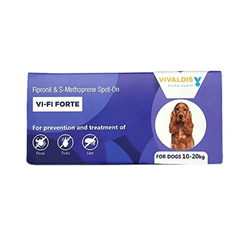 Vivaldis Vi-Fi Forte (10-20kg) Dog Spot-On, 1.34ml - Animeal