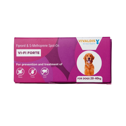 Vivaldis Vi-Fi Forte (20-40kg) Dog Spot-On, 2.68ml - Animeal