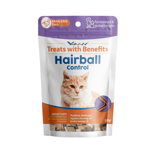 Vvaan Hairball Control Cat Treats 50g - Animeal