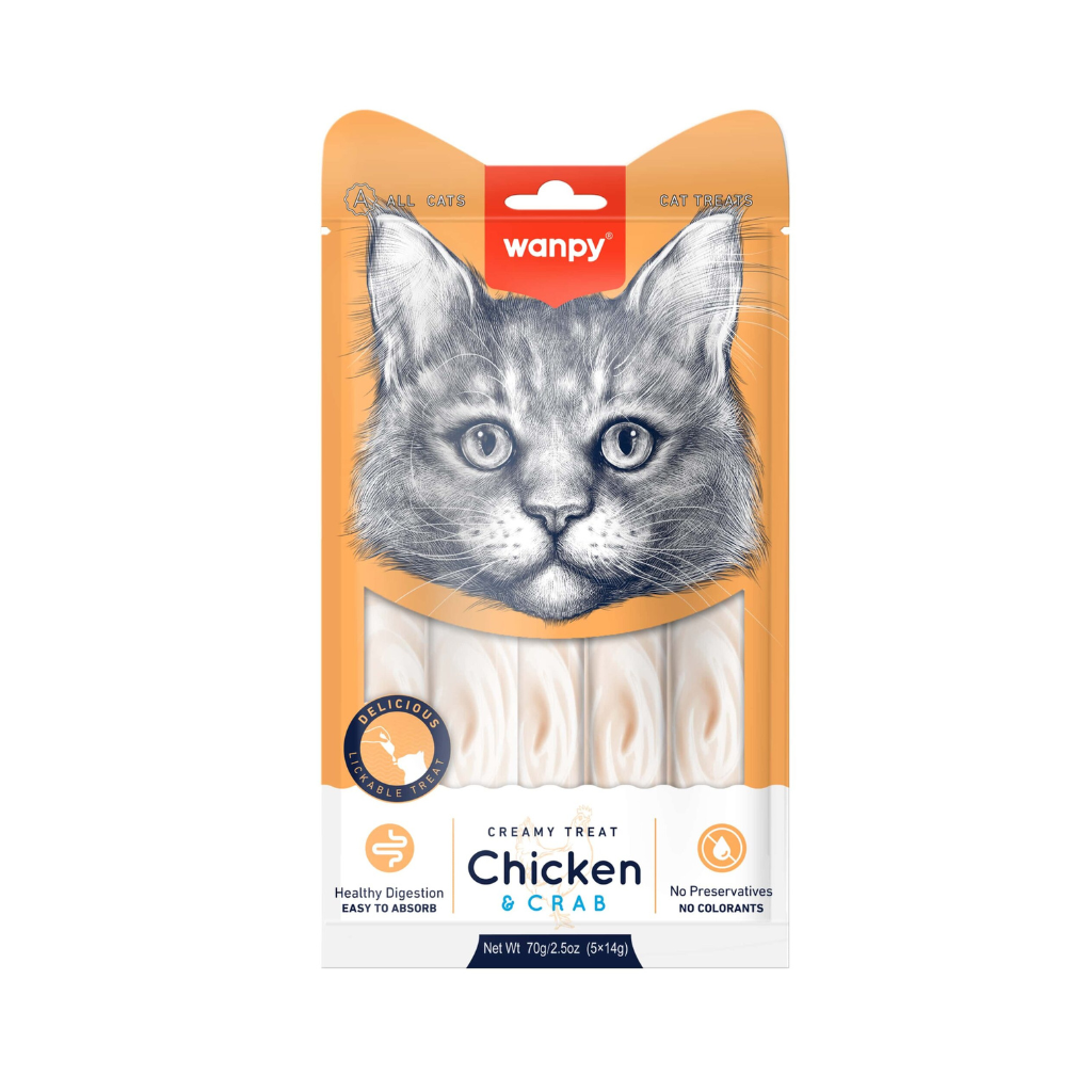 WANPY CREAMY CHIC CRAB TREAT - Animeal