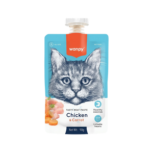 WANPY TASTY CAT TUNA AND CHIC & CARROT GRAVY - Animeal