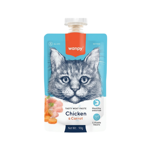 WANPY TASTY CAT TUNA AND CHIC & CARROT GRAVY - Animeal