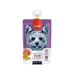 WANPY TASTY DOG DUCK AND CARROT & PEA GRAVY - Animeal