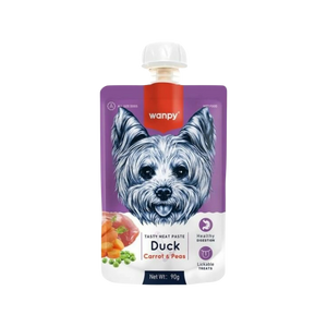 WANPY TASTY DOG DUCK AND CARROT & PEA GRAVY - Animeal