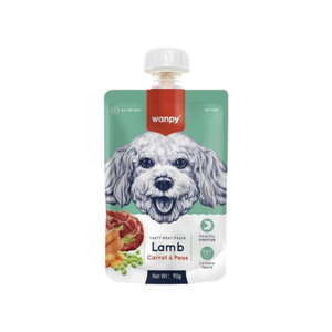 WANPY TASTY DOG LAMB AND CARROT & PEA GRAVY - Animeal