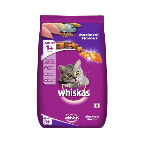 WHISKAS ADULT MACKEREL DRY FOOD [7 KG] - Animeal