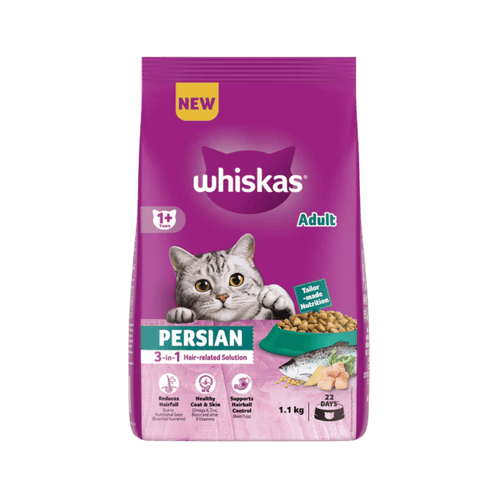 WHISKAS ADULT PERSIAN DRY FOOD [1.1 KG] - Animeal