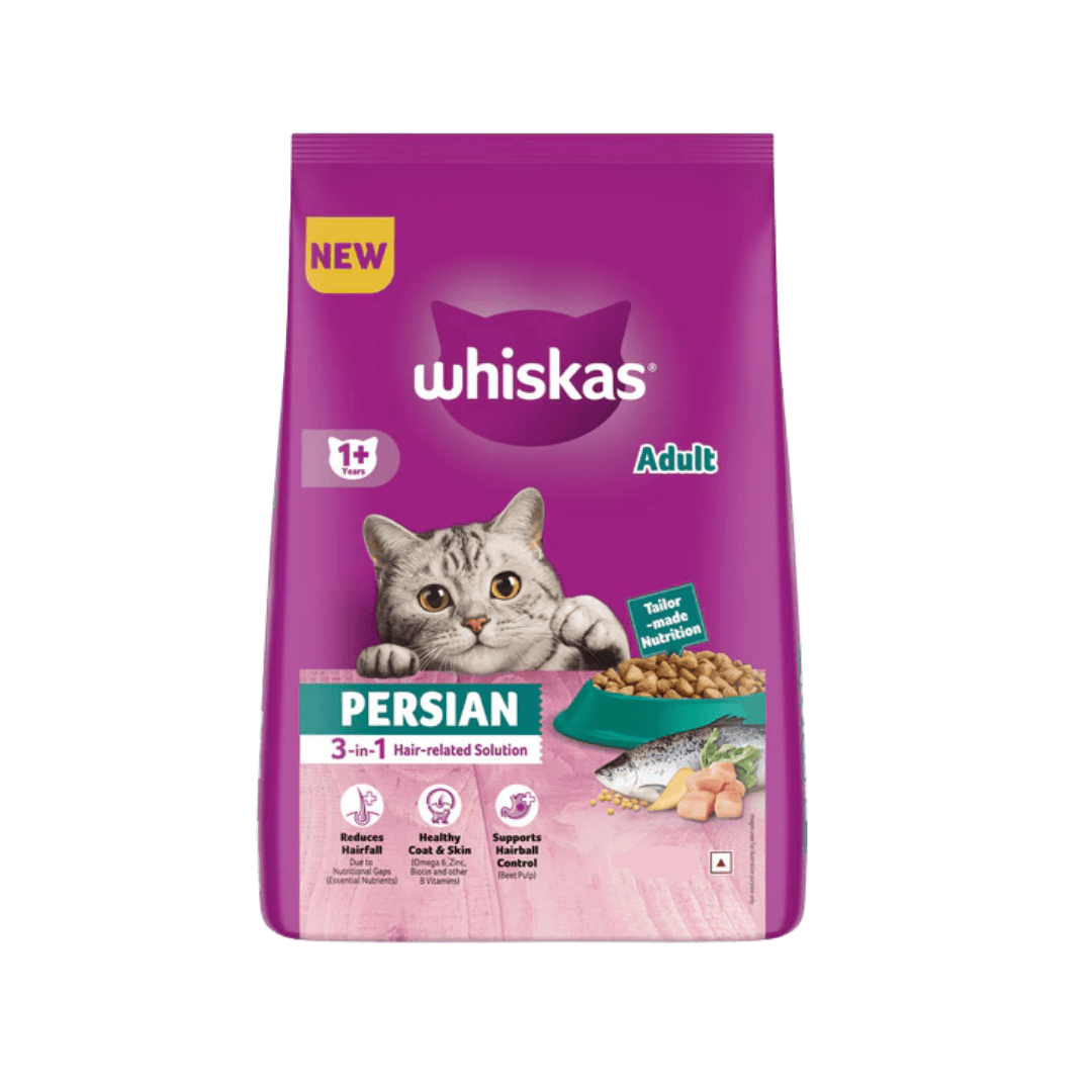 WHISKAS ADULT PERSIAN DRY FOOD [6.8 KG] - Animeal