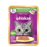 WHISKAS ADULT TUNA & WHITE FISH GRAVY [80 GM]