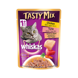 WHISKAS TMX CHIC.TUN.CAR.GRAVY FOOD [85 GM] - Animeal