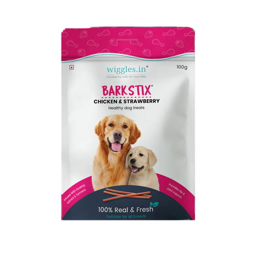 WIGGLES BARKSTIX CHI & STRAWBERRY - Animeal