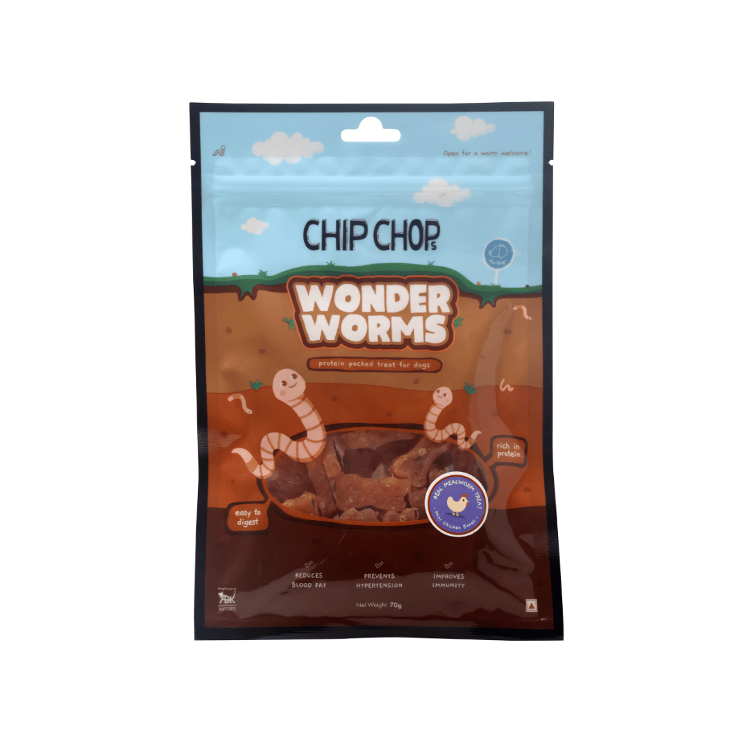 WONDER WORMS MINI CHICKEN BONES TREAT - Animeal