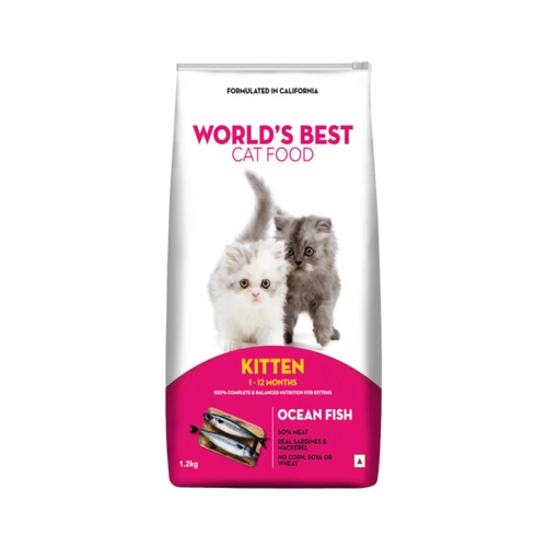 WORLD BEST KITTEN CAT FOOD [1.2 KG] - Animeal