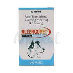 Wellpet Allergopet for Dogs and Cats, 30 Tablets - Animeal