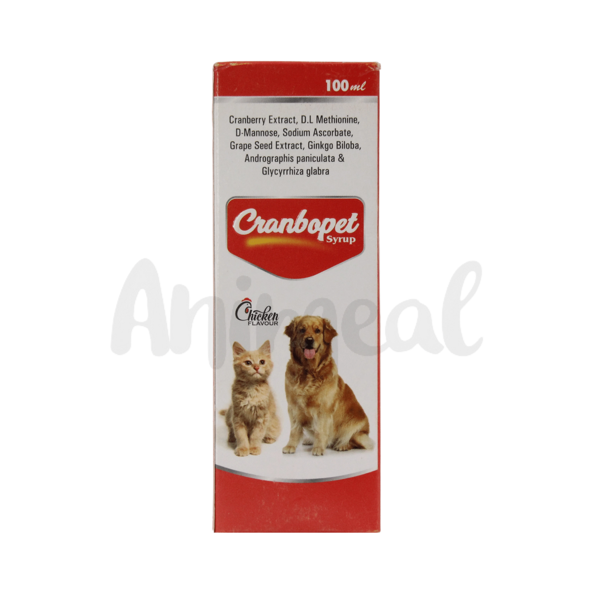 Wellpet Cranbopet Syrup for Dogs and Cats, 100ml - Animeal