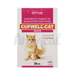 Wellpet Cufwell Syrup for Cats, 30ml - Animeal