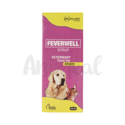 Wellpet Fever-well Pet Syrup for Dogs and Cats, 100ml - Animeal