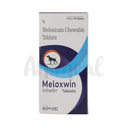 Wellpet Meloxwin 2.5 Tablet for Dogs and Cats, 10 Tablets - Animeal