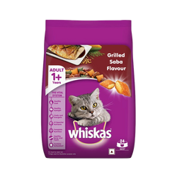 Whiskas Adult Grilled Saba Dry Cat Food, 1.2kg - Animeal