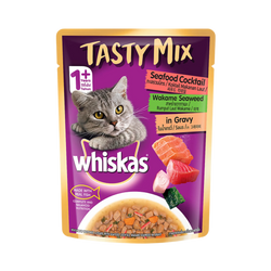 Whiskas Seafood in Gravy Wet Cat Food, 85g - Animeal