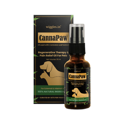Wiggles Canna Paw Oil for Dogs and Cats, 30ml - Animeal