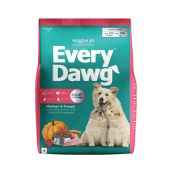 Wiggles Everydawg Mother and Puppy Dry Dog Food, 1kg - Animeal