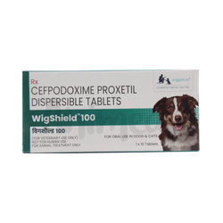 Wigshield 100mg Tablet for Dogs and Cats, 10 Tablets - Animeal