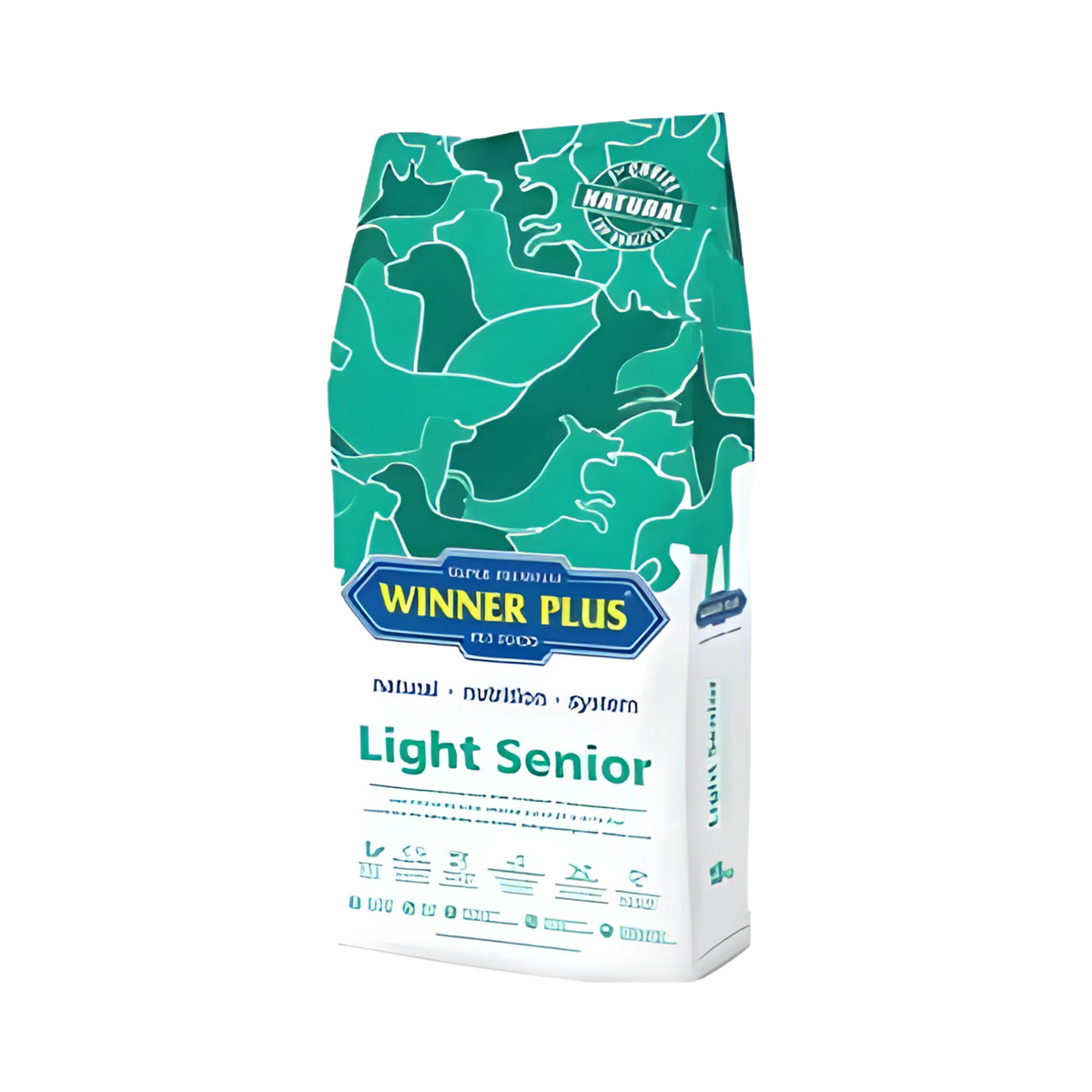 Winner Plus Light Senior Dry Dog Food, 3kg - Animeal