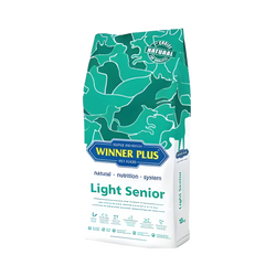 Winner Plus Light Senior Dry Dog Food, 3kg - Animeal