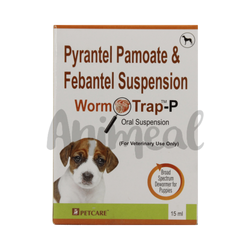 Worm Trap Syrup for Dogs and Cats, 15ml - Animeal