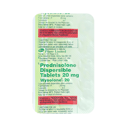 Wysolone DT 20mg Tablet for Dogs and Cats, 15 Tablets - Animeal