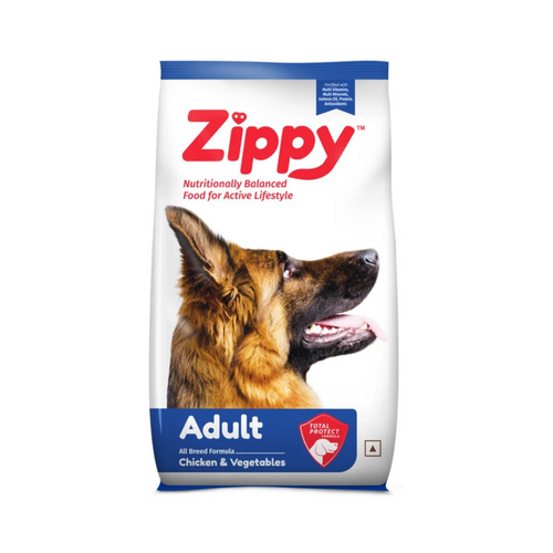 ZIPPY ADULT CHIC & VEG DOG DRY FOOD LADDI - Animeal