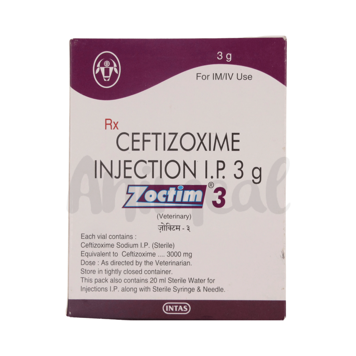 ZOCTIM INJ - Animeal