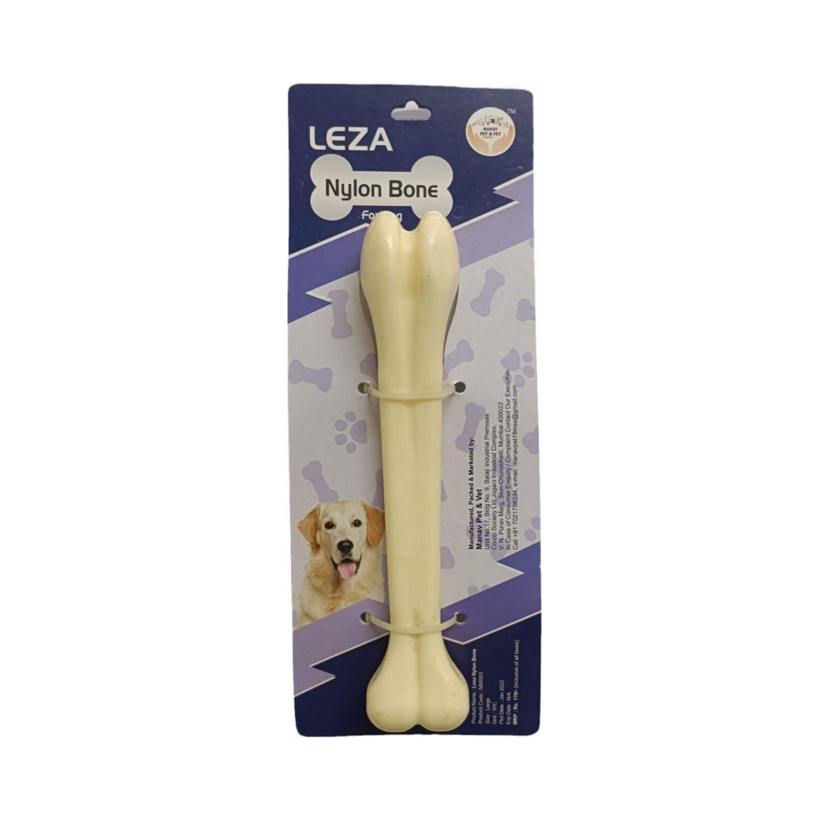 Zeal Pet Leza Nylon Bone for Dogs, Medium - Animeal