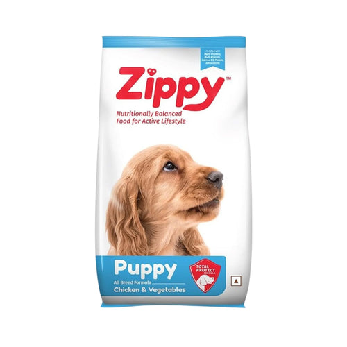 Zippy Puppy Chicken and Vegetables Dry Dog Food, 10kg - Animeal