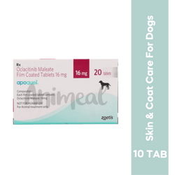 Zoetis Apoquel FCT 16mg Tablet for Dogs, 10 Tablets - Animeal