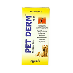 Zoetis Pet Derm Spray, 100ml - Animeal