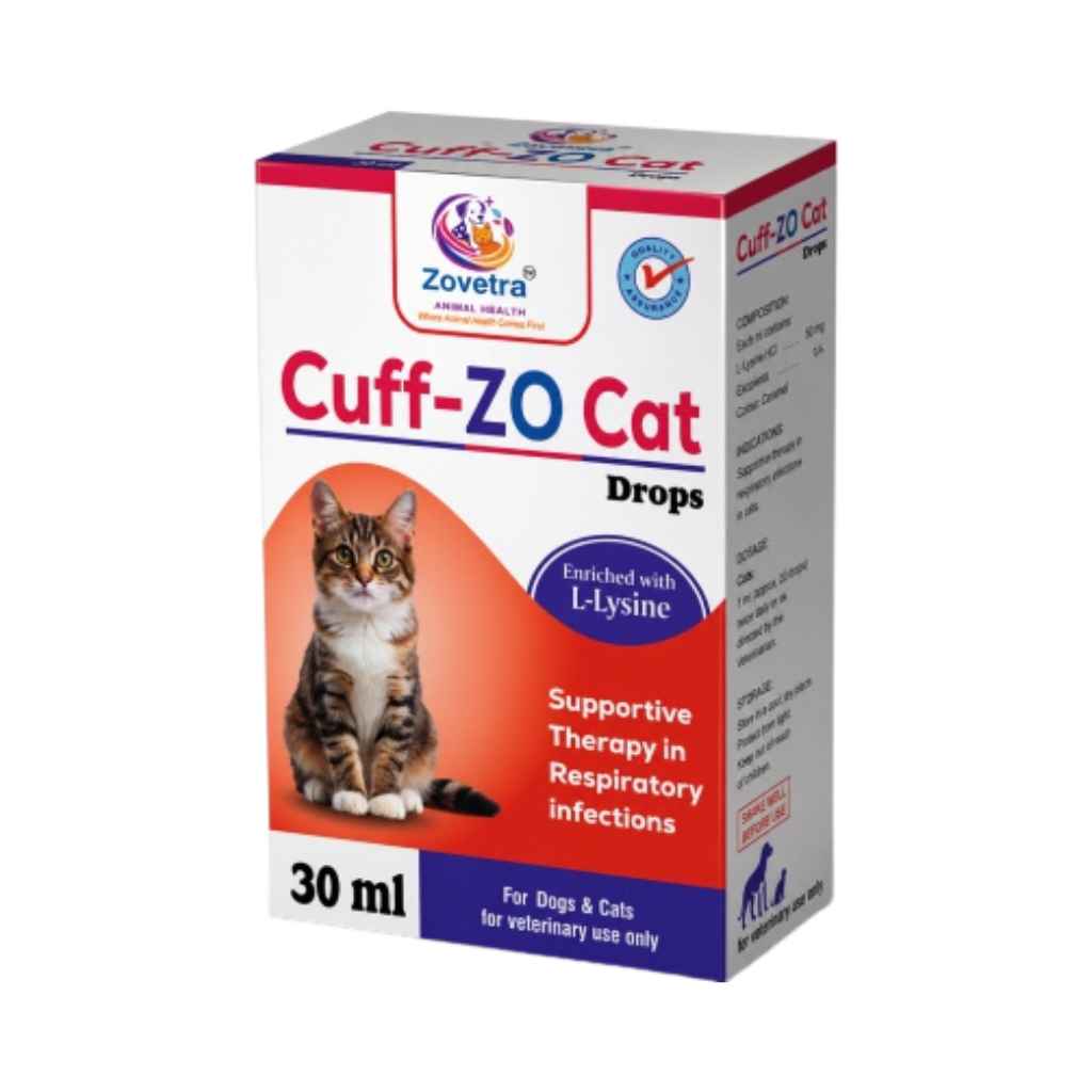 Zovetra Cuff-zo Cat Drops for Cats, 30ml - Animeal