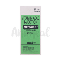 Zydus Animal Health Vetade Injection for Farm Animals, 10ml - Animeal