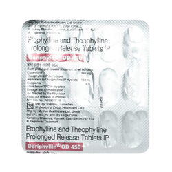 Zydus Deriphyllin Od 450mg Capsule for Dogs and Cats, 15 Capsules - Animeal