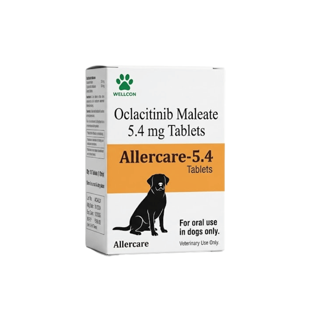 Wellcon Allercare 5.4mg Tablets for Dogs, 10 Tablets