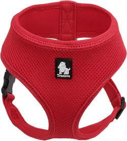 TRUELOVE CAT & SMALL DOG HARNESS RED (XL)
