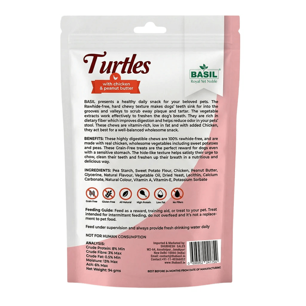 BS TURTLES FOR DOG TREAT
