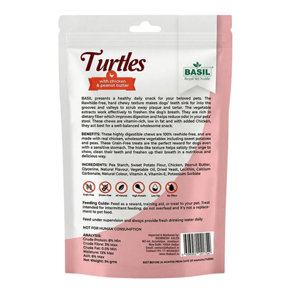 BS TURTLES FOR DOG TREAT