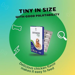 Defender Pro Deworming Tablet for Dogs of All Life Stages