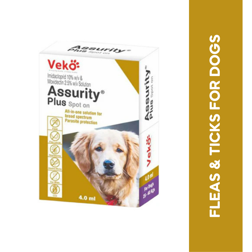 ASSURITY PLUS (25KG TO 40KG) DOG SPOT ON - Animeal